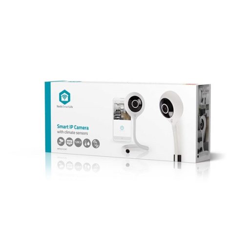 Nedis WIFICI11CWT okos beltéri kamera, full HD 1080p, Cloud Storage (opcionális) / microSD (nem tartozék)