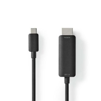   Nedis CCGB64655BK20 USB 3.2 Gen 1, USB-C (USB C) - HDMI 4K@60Hz, 2m