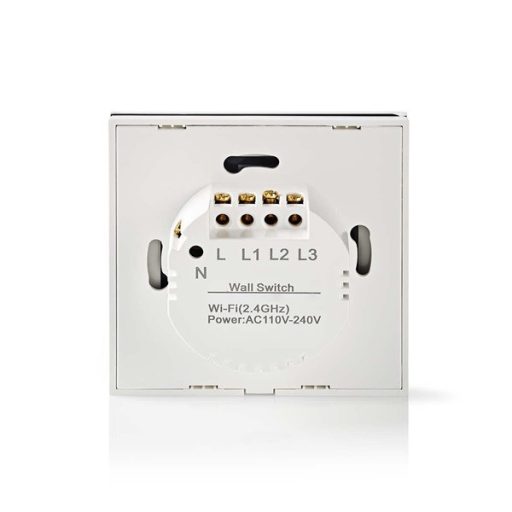 Nedis WIFIWC10WT Wi-Fi függöny, redőny, napellenző vezérlő kapcsoló, 300 W, Android / IOS, Smart life család tagja