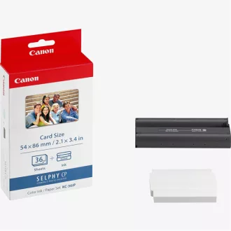 CANON Fotópapír + Tinta, KC-36IP, 36db 54x86mm