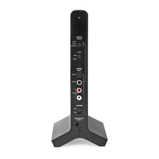 Nedis HPRF321BK rádiófrekvenciás vezeték nélküli RF fejhallgató, akkumulátoros