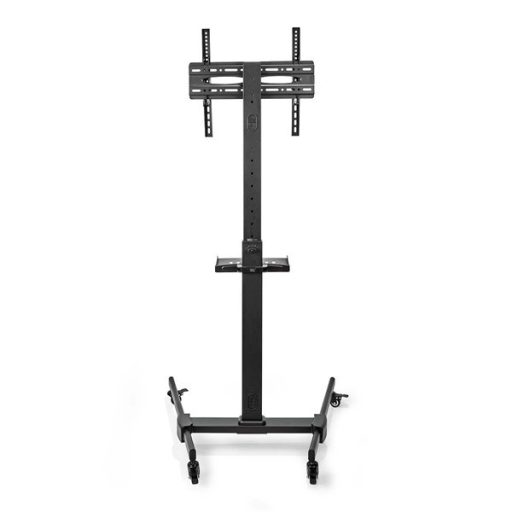 Nedis TVSM5100BK kerekes gurulós LCD TV/Monitor állvány (tartó konzol), 32"-55", szabadon álló, 35kg