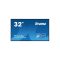 iiyama Prolite, IPS 24/7, 31,5" 1920x1080, 16:9, 350cd, 8ms, 1200:1,HDMIx3/VGA/USB/RS-232c/RJ45/IR LH3241S-B2