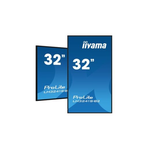 iiyama Prolite, IPS 24/7, 31,5" 1920x1080, 16:9, 350cd, 8ms, 1200:1,HDMIx3/VGA/USB/RS-232c/RJ45/IR LH3241S-B2