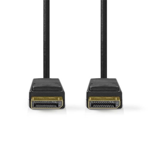Nedis CCGB37014BK20 DisplayPort 1.4 kábel, displayport dugó - display port dugó, 8K@60Hz, 2m
