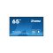 iiyama Prolite 24/7 64,5", 3840x2160,16:9, 500cd/m2, 6,5ms,5000:1, HDMIx3/USBx2/RS232C/RJ45, LH6560UHS-B2AG