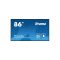 iiyama Prolite IPS 24/7 85,6", 3840x2160,16:9, 500cd/m2, 8ms,1200:1, HDMIx3/USBx2/RS232C/RJ45/IR LH8664UHS-B2AG