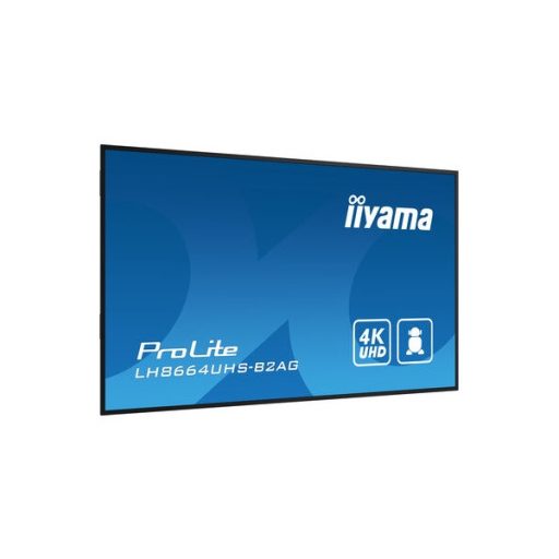 iiyama Prolite IPS 24/7 85,6", 3840x2160,16:9, 500cd/m2, 8ms,1200:1, HDMIx3/USBx2/RS232C/RJ45/IR LH8664UHS-B2AG