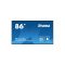 iiyama Prolite IPS 24/7 86", 3840x2160,16:9, 800cd/m2, 8ms,1200:1, HDMIx2/DP/USBx2/RS232C/RJ45 LH8665UHSB-B1