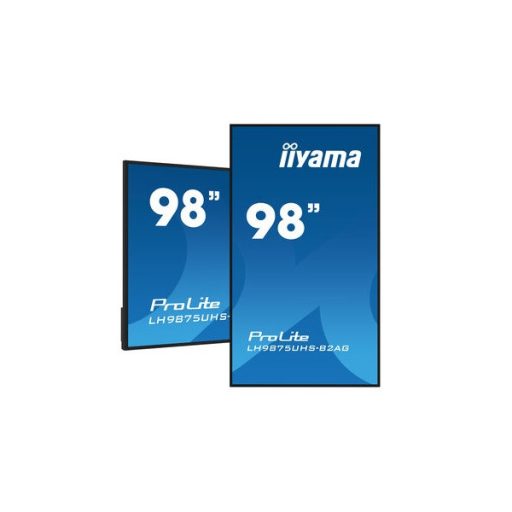 iiyama Prolite IPS 24/7 97,5", 3840x2160,16:9, 500cd/m2, 8ms,1200:1, HDMIx3/VGA/DVI/DPx2/USBx2/RS232C/RJ45/IR
