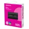 ADATA SSD Külső USB 3.2 500GB SD810, Type-C, Fekete