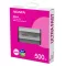 ADATA SSD Külső USB 3.2 500GB SD810, Type-C, Szürke