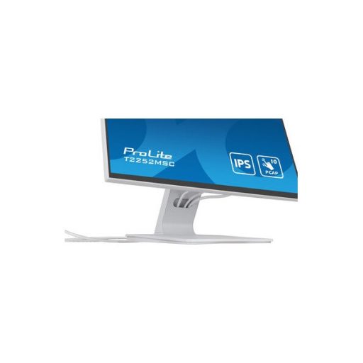 iiyama touch IPS monitor, 21,5", 1920 x 1080, 16:9, 250cd, 5ms, 1000:1, HDMI/DP/USBx2, T2252MSC-W2