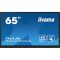 iiyama touch IPS monitor, 65", 3840 x 2160, 16:9, 400cd, 8ms, 1200:1, VGA/HDMIx4/USB-C/USBx5/RJ45x3/RS-232C/IR