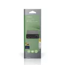 Nedis VEXT3470AT HDMI jel leválasztó (extractor), HDMI bemenet - HDMI kimenet, TosLink anya,  3,5 mm jack anya, 4K@60Hz