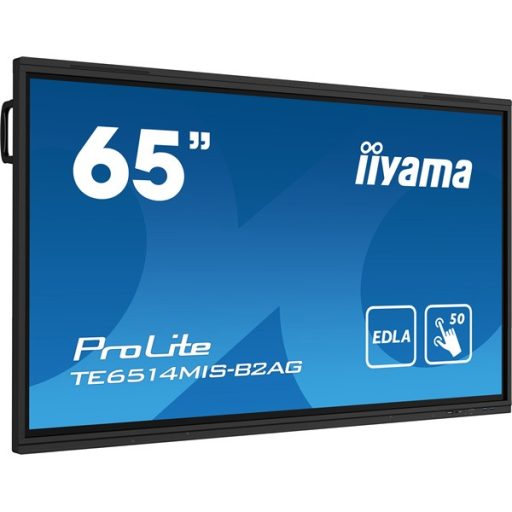 iiyama touch VA monitor,65", 3840x2160,16:9, 450cd, 6,5ms, 4000:1, HDMIx5/DP/USB-Cx3/USBx6/RJ45x3/RS-232c/IR