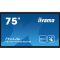 iiyama 24/7 interaktív kijelző, 75" , 3840 x 2160, 16:9, 450cd, 8ms, 5000:1,HDMIx5/DP/USB-Cx3/USBx6/RS-232c/RJ45x2/IR