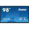 iiyama 24/7 interaktív kijelző, 97,5" 3840 x 2160, 16:9, 400cd, 8ms,1200:1,VGA/HDMIx4/USB-C/USBx5/RS-232c/RJ45x3/IR