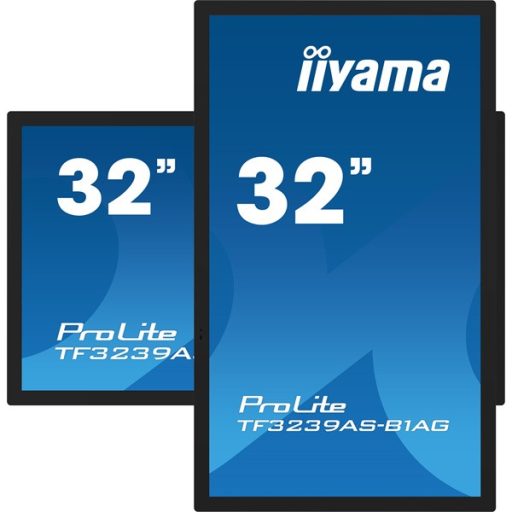 iiyama 24/7 interaktív kijelző, 31,5" 1920 x 1080, 16:9, 500cd, 8ms,1200:1, HDMIx2/DP/USBx2/RS-232C/RJ45