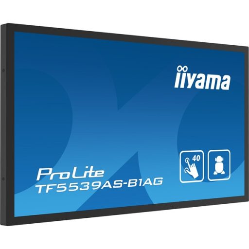 iiyama 24/7 interaktív kijelző, 54,6" 3840 x 2160 , 16:9, 500cd, 8ms, 1200:1, HDMIx2/DP/USBx2/RS-232C/RJ45