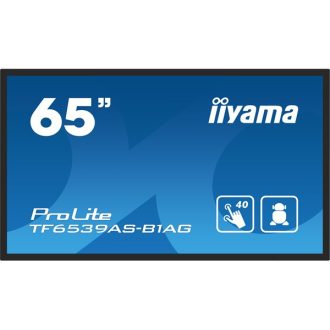   iiyama 24/7 interaktív kijelző, 64,5" 3840 x 2160 , 16:9, 500cd, 8ms, 1200:1, HDMIx2/DP/USBx2/RS-232C/RJ45