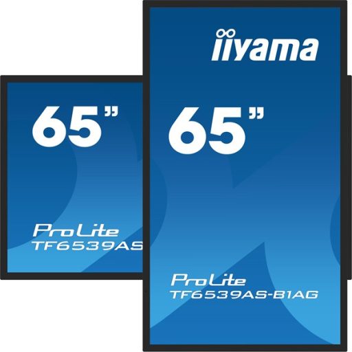 iiyama 24/7 interaktív kijelző, 64,5" 3840 x 2160 , 16:9, 500cd, 8ms, 1200:1, HDMIx2/DP/USBx2/RS-232C/RJ45