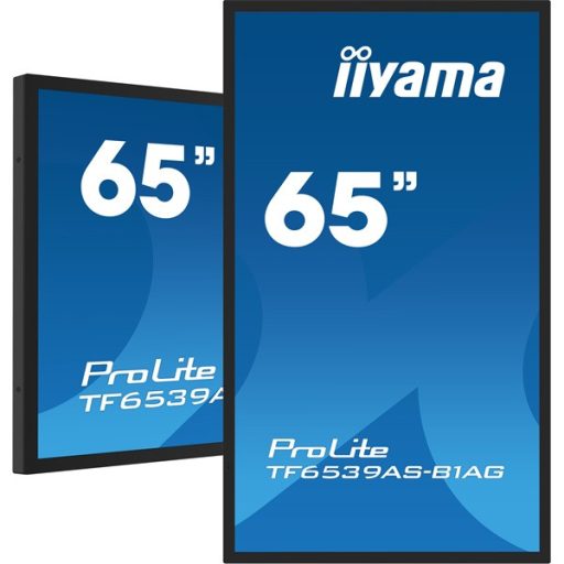 iiyama 24/7 interaktív kijelző, 64,5" 3840 x 2160 , 16:9, 500cd, 8ms, 1200:1, HDMIx2/DP/USBx2/RS-232C/RJ45