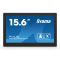 iiyama touch monitor, 24/7, 15,6", 1920 x 1080, 16:9, 450cd, 30ms, 1000:1, HDMI/USBx3/RJ45, TW1623AS-B1P