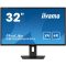iiyama Prolite monitor, 31,5", 3840 x 2160, 16:9, 300cd, 3ms, 3000:1 HDMIx2/DP/USBx2, XB3288UHSU-B5