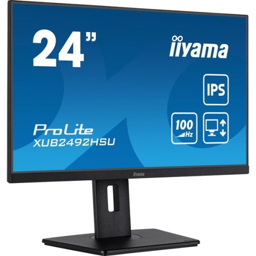 iiyama Prolite IPS monitor, 23,8", 1920 x 1080, 16:9, 250cd, 0,4ms, 1300:1 HDMI/DP/USBx4, XUB2492HSU-B6