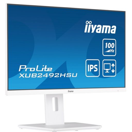 iiyama Prolite IPS monitor, 23,8", 1920 x 1080, 16:9, 250cd, 0,4ms, 1300:1 HDMI/DP/USBx4, XUB2492HSU-W6