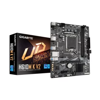GIGABYTE Alaplap S1700 H610M K V2 INTEL H610, mATX