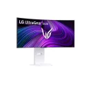 LG OLED Gaming 240Hz ívelt smart monitor 34" 34GX90SA, 3440x1440, 21:9, 275cd/m2, 1ms, HDMIx2/DP/USBx2/USB-C/RJ-45