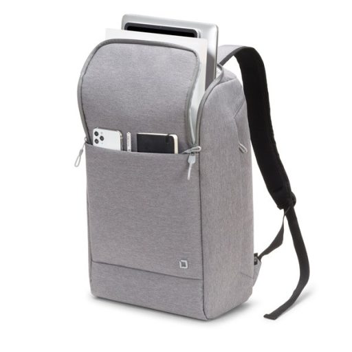 DICOTA D31876-RPET Notebook hátizsák Eco MOTION 13 - 15.6" Világosszürke