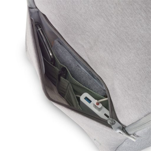 DICOTA D31876-RPET Notebook hátizsák Eco MOTION 13 - 15.6" Világosszürke
