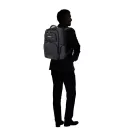 SAMSONITE Notebook hátizsák 106361-1041 Pro-Dlx 5 black expandable laptop backpack 17.3", Fekete