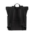 SAMSONITE Notebook hátizsák 151627-1041 4Pack LPT ROLLTOP BP 15.6" BLACK, fekete