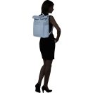 SAMSONITE Notebook hátizsák 151627-1310 4Pack LPT ROLLTOP BP 15.6" DUSTY BLUE, kék