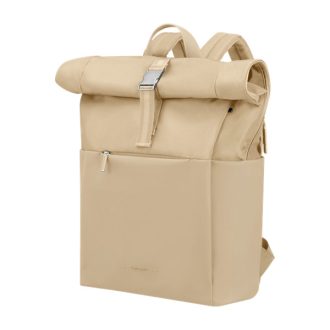   SAMSONITE Notebook hátizsák 151627-1775 4Pack LPT ROLLTOP BP 15.6" SAND, Homok