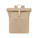 SAMSONITE Notebook hátizsák 151627-1775 4Pack LPT ROLLTOP BP 15.6" SAND, Homok