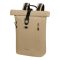 SAMSONITE Notebook hátizsák 151792-1775 Coatify Biz ROLLTOP BACKPACK 15.6" SAND, homok