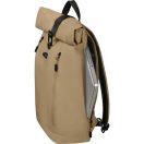 SAMSONITE Notebook hátizsák 151792-1775 Coatify Biz ROLLTOP BACKPACK 15.6" SAND, homok