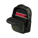 SAMSONITE Notebook hátizsák 151780-1388 Pro-Dlx 6 BACKPACK 15.6" SLIM GREEN, zöld