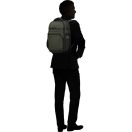SAMSONITE Notebook hátizsák 151780-1388 Pro-Dlx 6 BACKPACK 15.6" SLIM GREEN, zöld