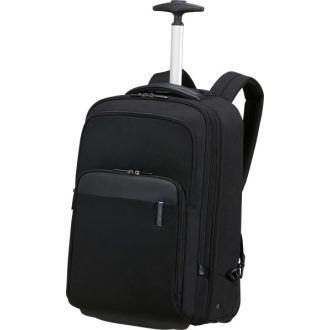   SAMSONITE Gurulós Notebooktáska 153527-1041 Evosight BACKPACK/WH 17.3" BLACK, fekete