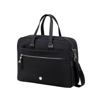   SAMSONITE Aktatáska 151685-1041 KARISSA EVO BAILHANDLE 15.6" 2 COMP BLACK, Fekete