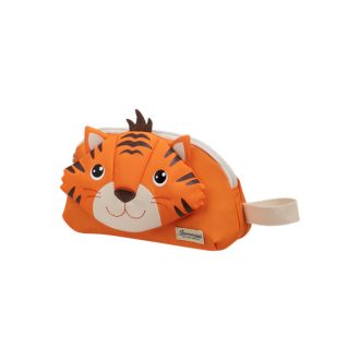   SAMSONITE Gyermek kistáska 151671-A467 Happy Sammies Eco TOILET KIT TIGER TOBY - TIGER TOBY, Narancssárga
