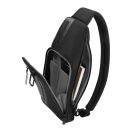 SAMSONITE Sling táska 155238-1041 Biz2Go SLINGBAG M BLACK, Fekete