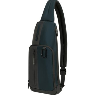   SAMSONITE Sling táska 155238-1277 Biz2Go SLINGBAG M DEEP BLUE, Kék