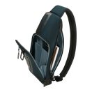SAMSONITE Sling táska 155238-1277 Biz2Go SLINGBAG M DEEP BLUE, Kék